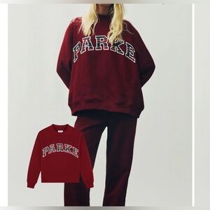 NWT! Parke Holiday plaid Sweatshirt, size L/XL